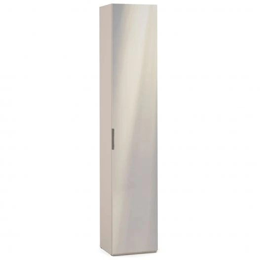 "SOHO" FCC-02.DS, 1-door cupboard with mirror, 5 shelves, Ch.400 from the set of modular furniture "SOHO".