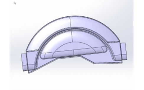 Rear left arch trim 5299-403P-5102054