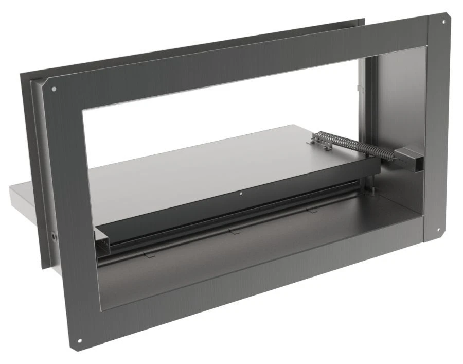 Fire protection equipment: Sigmavent 120-NZ(KID)-AxV overpressure fire dampers in accordance with specification KP2.0.