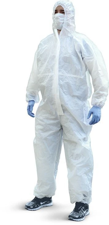 Disposable non-sterile protective coveralls
