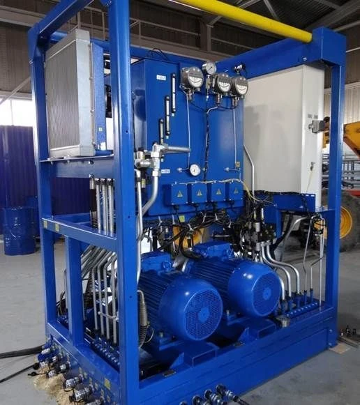 Hydraulic drive stations