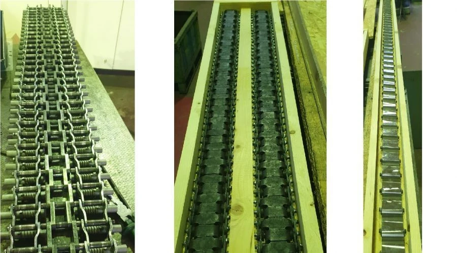 Stamping chains assembled for stamping machines type ?7 - ??? ????102422.380.00.000.