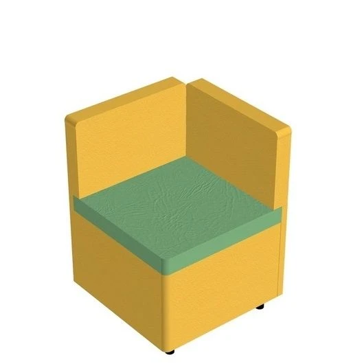 Corner sofa "Malysh" 400*400*600 mm children's MD-01U