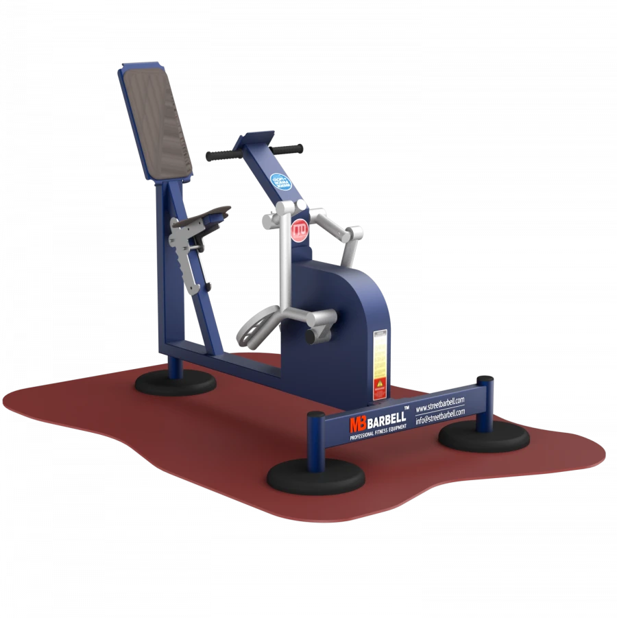 MB 7.80 GTO Outdoor trainer for developing buttocks, shins and thighs muscles with inertia-free loading mechanism
