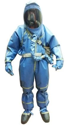 Gas-tight suit for protection against chemical substances "KIH-6", type 1b