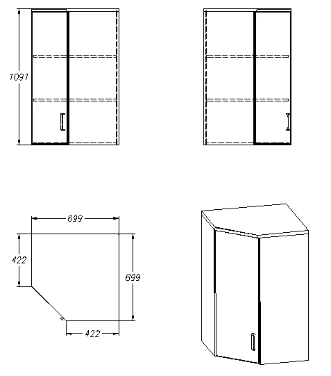 Mezzanine section (series 438.110)