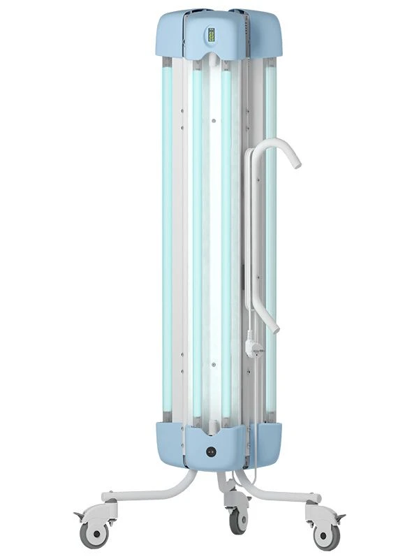 Bactericidal ultraviolet irradiator mobile OBP-"KRONT" according to TU 32.50.50-064-11769436-2017 in variant version Obluchat
