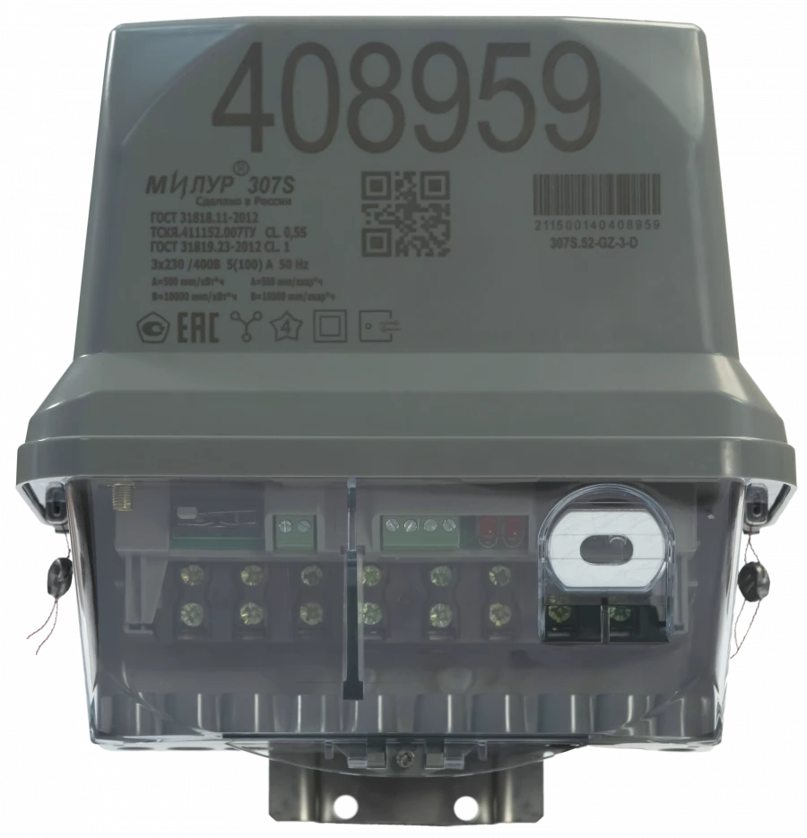 Milur 307S.52-GZ-3-D static energy meter