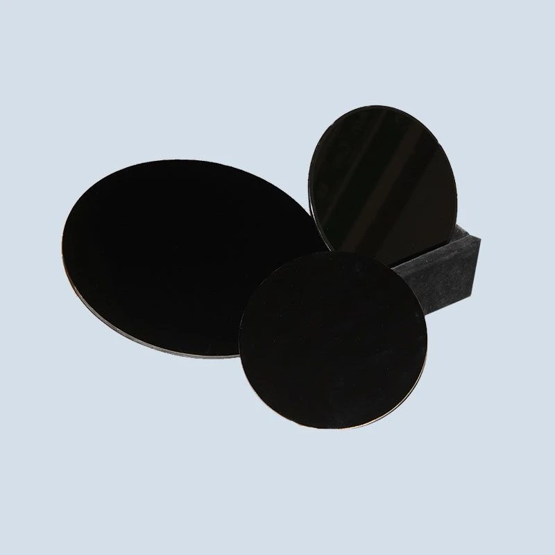 Optical coloured inorganic glass of ICS 970 - 1 grade