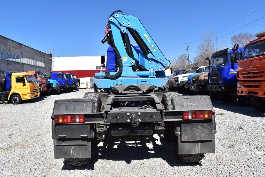 Special tractor-tractor truck with CMU produced by INMAN JSC on URAL 44202-5311-70, 44202-5311-72, 44202-5311-74 chassis. Mark G