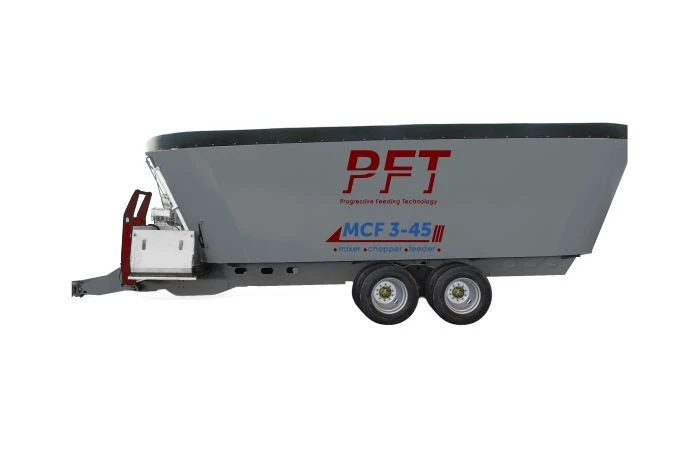 Agricultural machinery for forage production: feed mixers for roughage PFT MCF 3-45