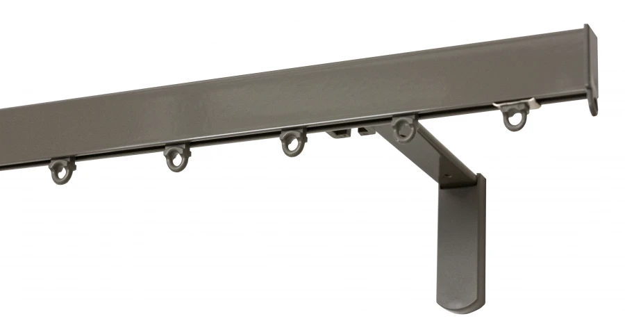 Aluminium curtain rod