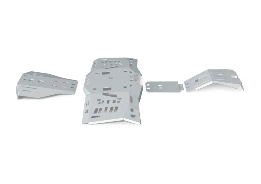 Centre underbody protection for ATV HONDA TRX420/500 (2014-) + fixing kit