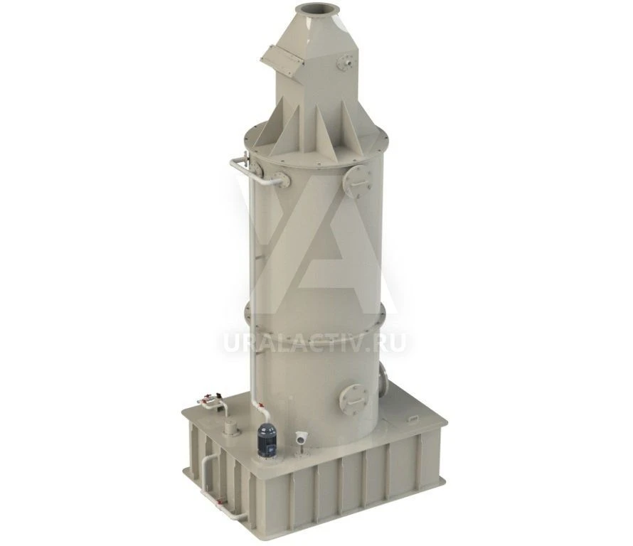 Vertical type HIMVENT gas washer VM-2