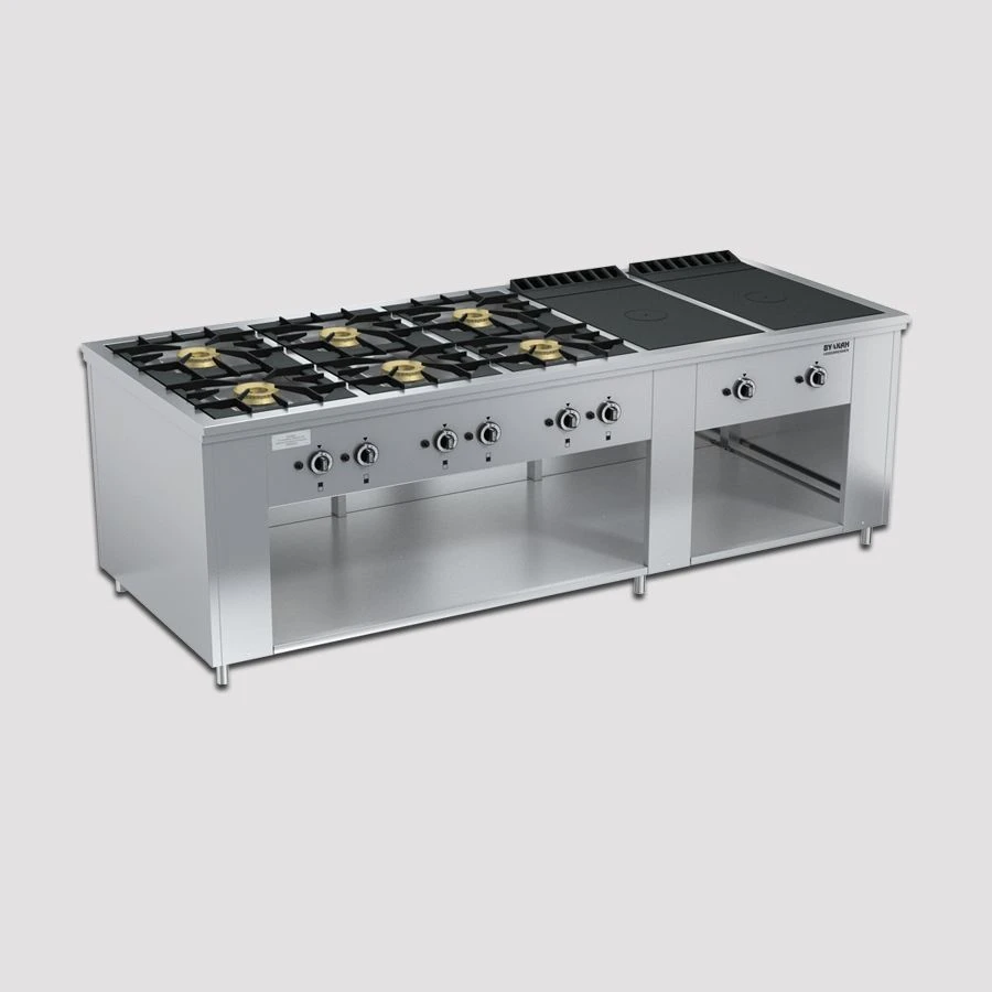 Gas cooker PRG-IIA-10-2 "Maxi"