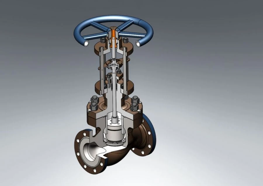 Control valve of CV series (type) DN 2,5-1400 PN 0,1-40,0 MPa