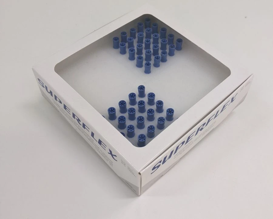SUPERFLEX dental elastic heads, single-stage polishing system, set of 50 pcs.