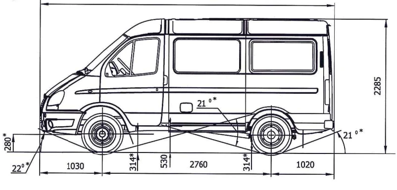 Chassis, Modification 27527, Petrol engine Euro-2