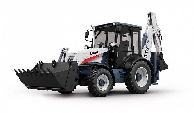 Backhoe loader TLB 825 series with Perkins 1104C-44T engine