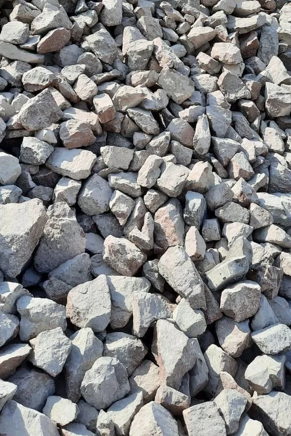 Crushed stone granite basic fraction from 45 to 63 mm