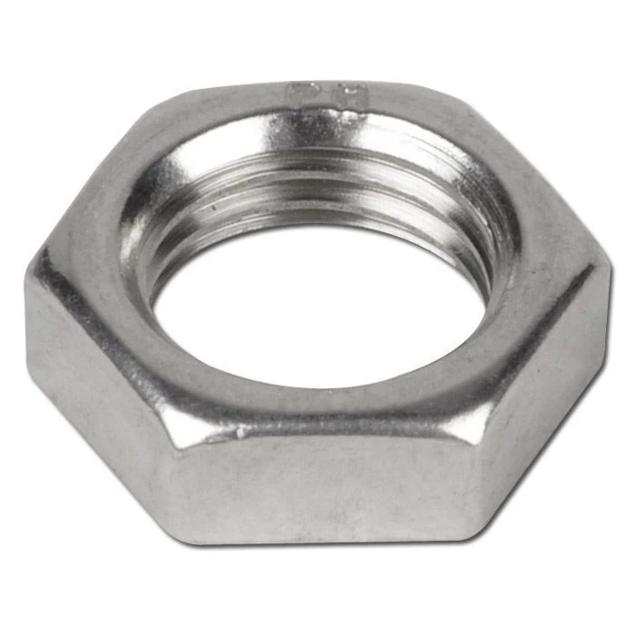 Hexagonal nuts low from titanium alloy OST 1 12140-78