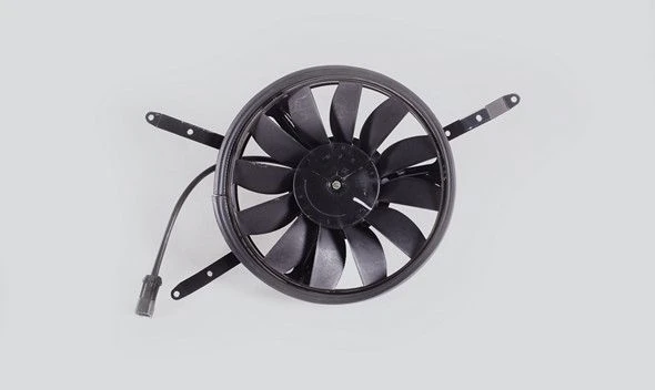 Electric cooling fan (for Uaz patriot, pickup, cargo up to 2014 without air conditioner, with cover and seal)