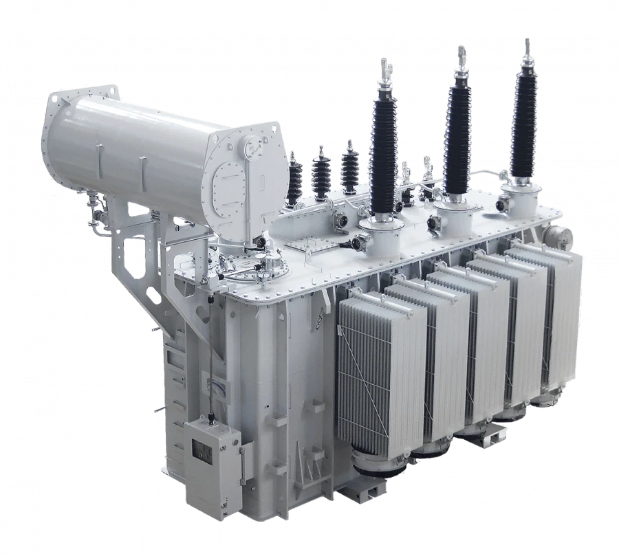 Power oil three-phase autotransformers of ATMT, ATDT series for 110 kV voltage class