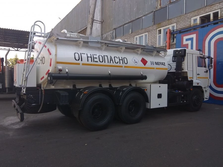 Tank truck NEFAZ-6606-A5, chassis KAMAZ-65115-A5, engine Cummins ISB6.7 E5300