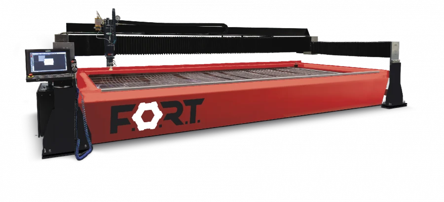 Waterjet cutting machine, model T3000(x1500), brand "F.O.R.T." (ForceOpportunitiesRussianTechnologies)