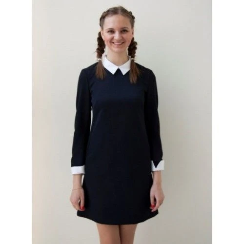 Dress for girls of school age group and teenagers