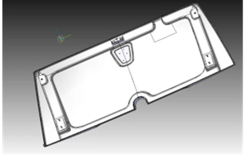 Front bonnet assembly 5299-401-5302520