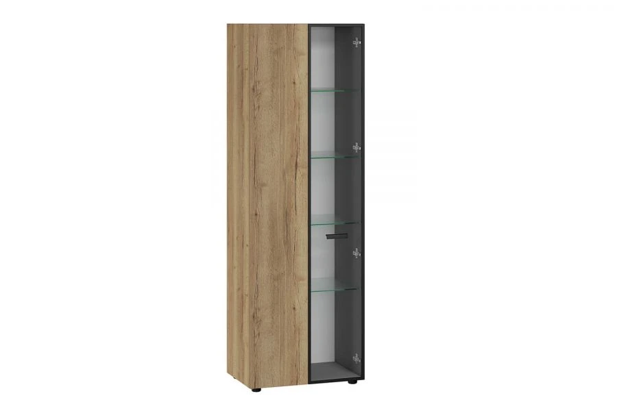 Essen LD.681130.000 Wardrobe (Grey Slate/Halifax Oak Tobacco )