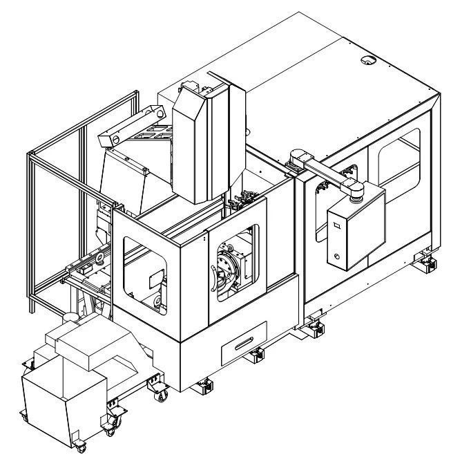 Machining centre model S250