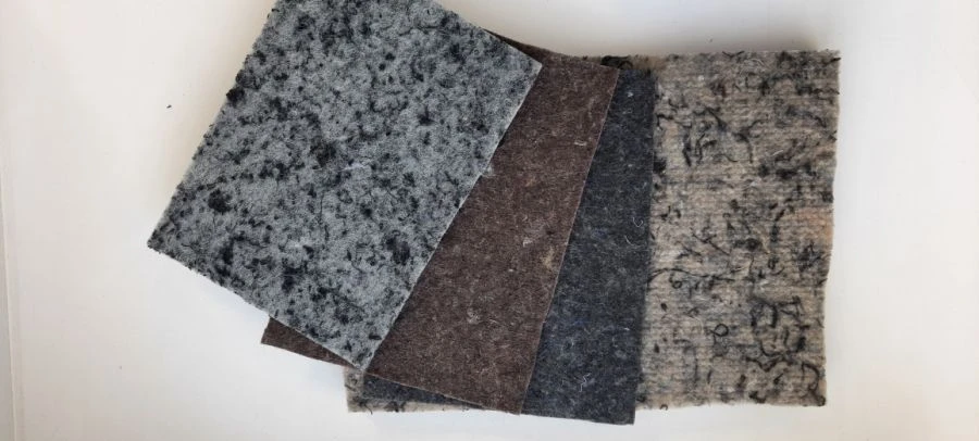 Thermo-fixed nonwoven fabrics