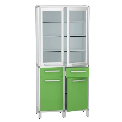 Medical cabinet for instruments according to TU 32.50.30-006-69573749-2021, article number DM-1-101-17.?2.?1