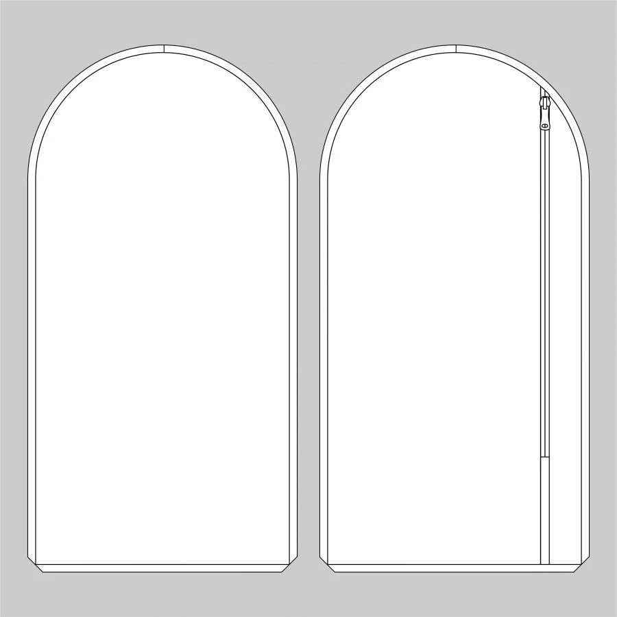 Clothing pouch (article number CHX)