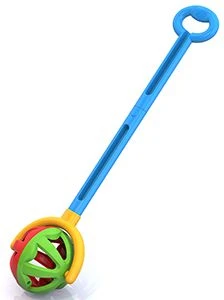 Gurney with handle "Ball" (green-red)