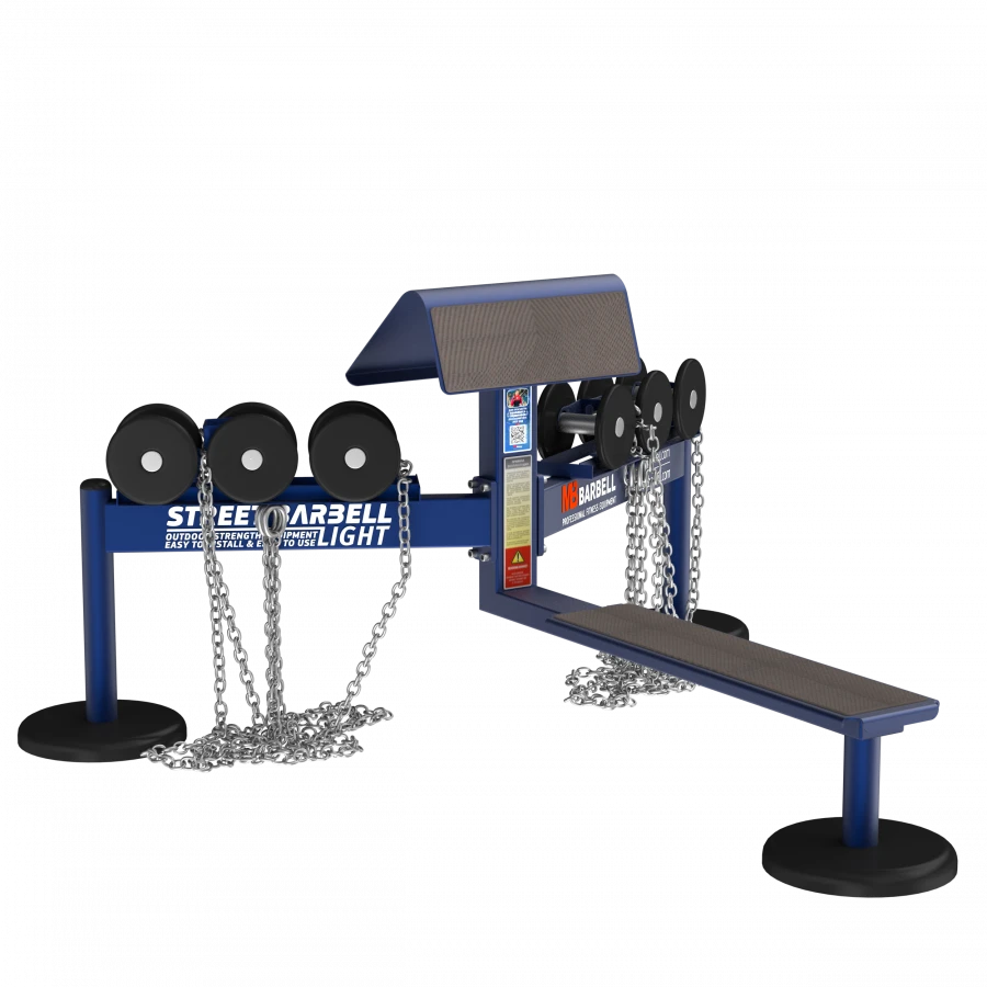 Outdoor trainer MB 7.72 Dumbbell row (heavy)