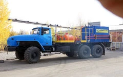 Pumping unit for well cementing SIN35 on chassis URAL-4320