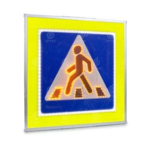 Information board "Pedestrian crossing 5.19.1".