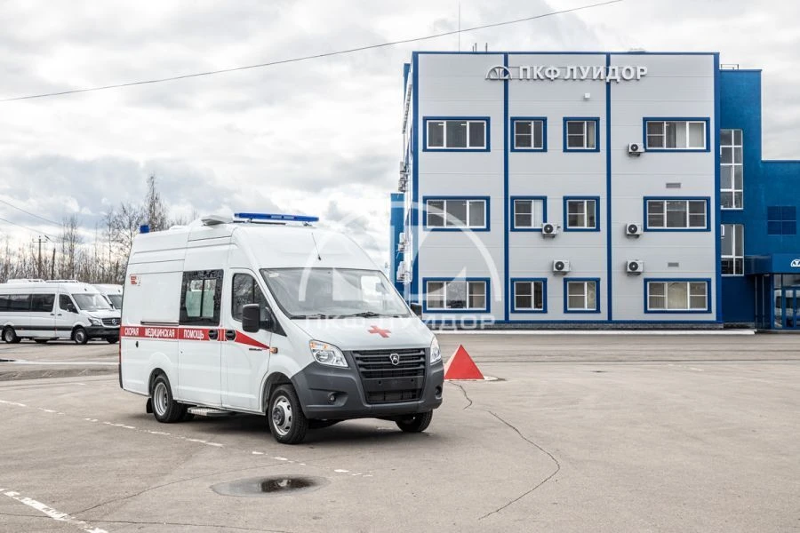 Ambulances of ambulance type 2250 modifications: 2250A3, 2250B3, 2250C3 are made on the basis of GAZ (GAZelle NEXT),