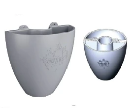 Cachepot NEVA 2, item 220, without illumination