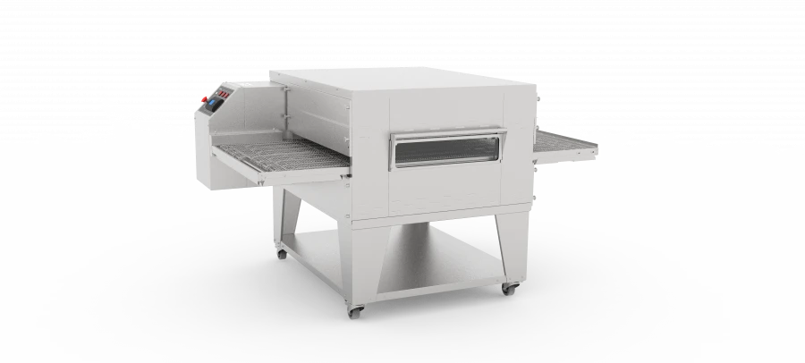 Electric conveyor pizza oven PEK-800/2 with door