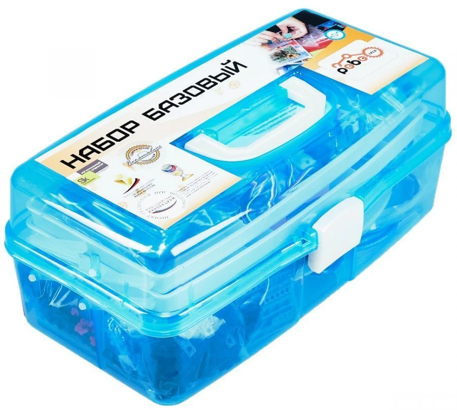 Children's constructor for educational robotics "ROBOTRACK BASIC"