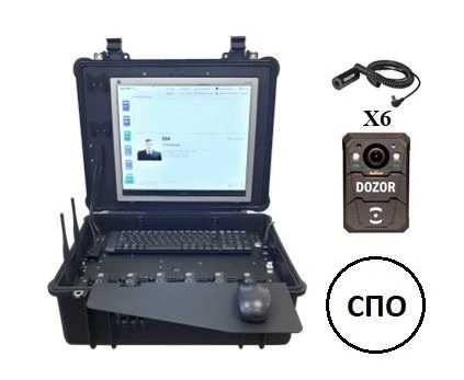 Information registration complex "Dozor-78" BRUA.463327.003-06 consisting of: 6 devices BRUA.012345.003-00.01; terminal for char