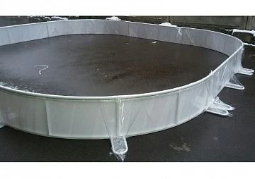 Set of protective boards