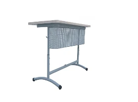 Single-seat height-adjustable pupil's desk Art: ATP1