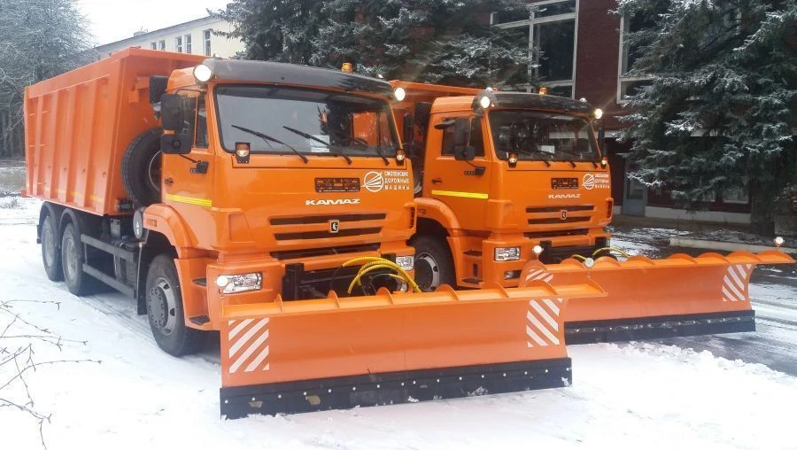Universal road machine SDK-6520 of modification 59368A on the basis of vehicle KAMAZ 6520-53, 6520-B5