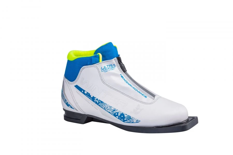 Women's ski boots TREK WinterComfort3 white (logo blue) 75