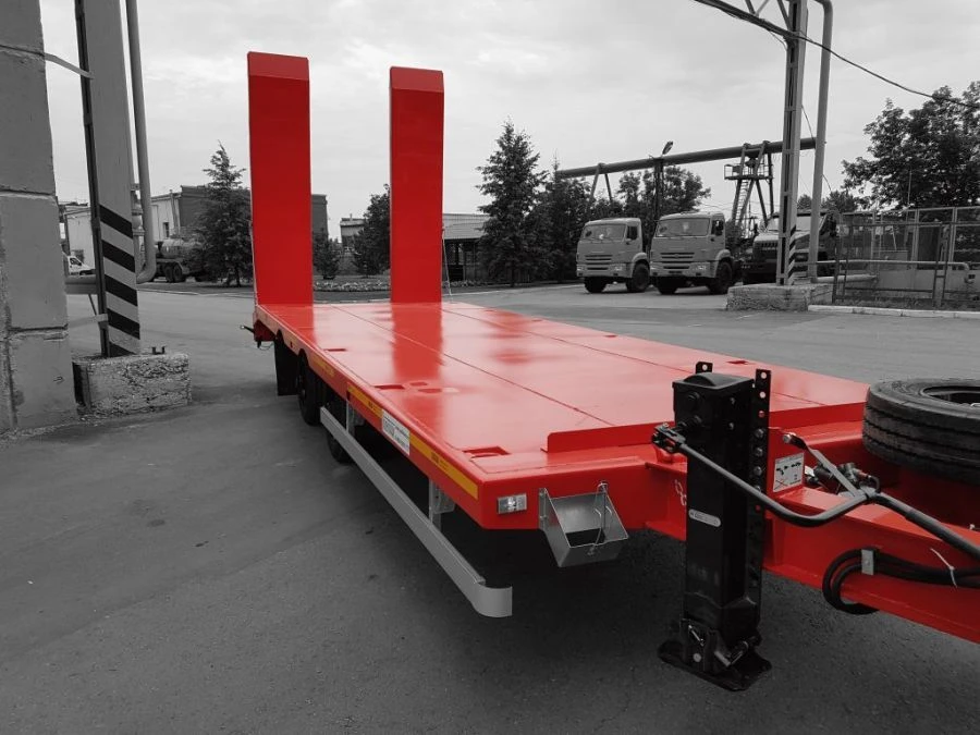 Polytrans 84289-0000020. In version: platform with decking, with load platform, with ladders, with pneumatic suspension.